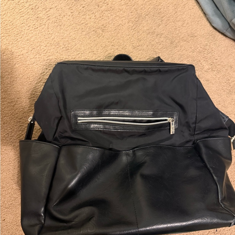 BEIS Black Baby Bag